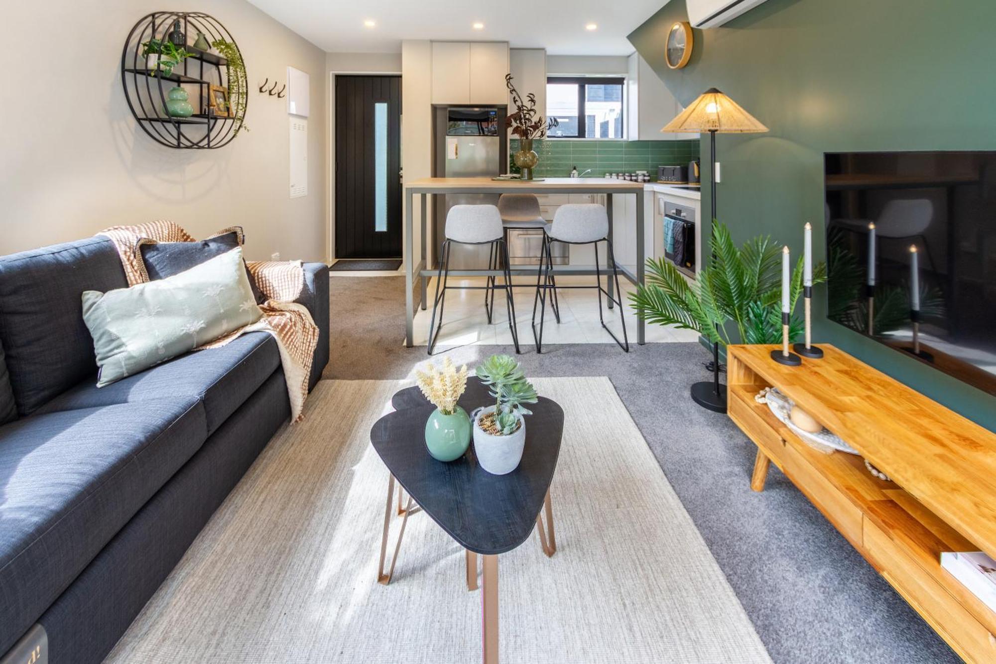 Latimer Square Luxe: 1Br W/ Sofa Bed ไครสต์เชิร์ช ภายนอก รูปภาพ