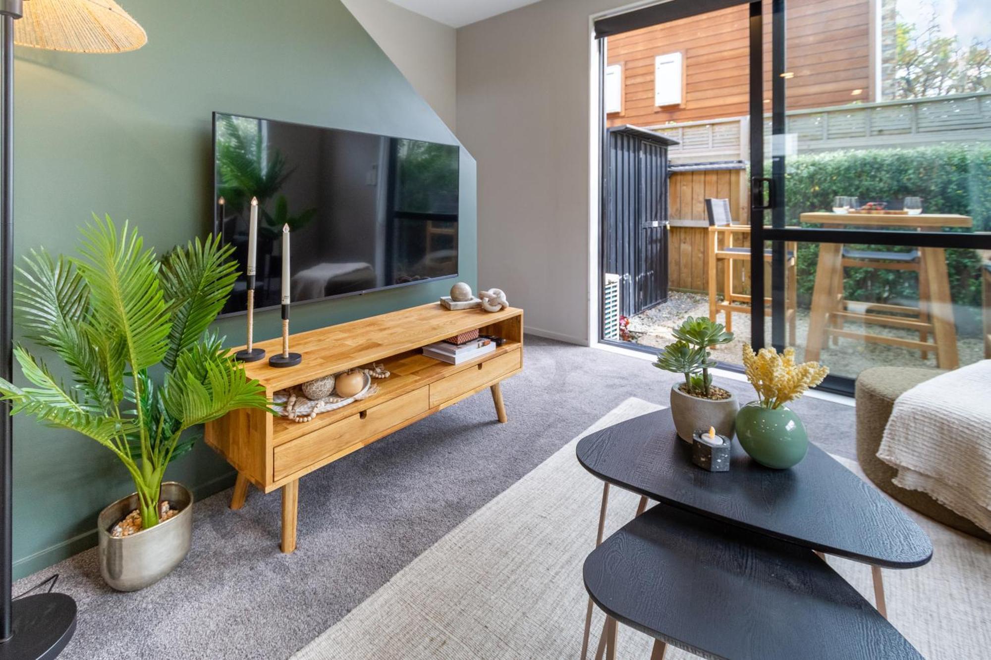 Latimer Square Luxe: 1Br W/ Sofa Bed ไครสต์เชิร์ช ภายนอก รูปภาพ