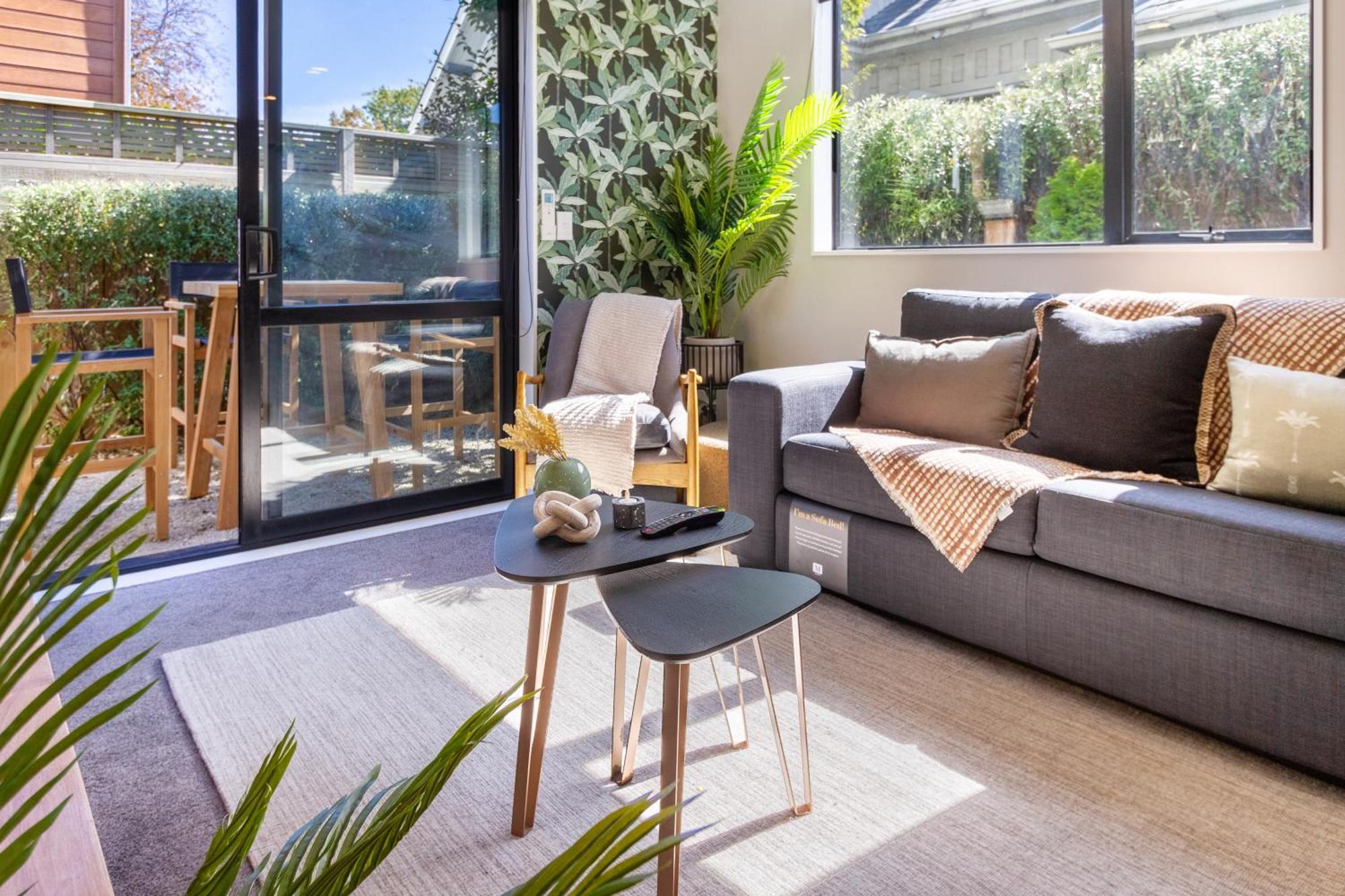 Latimer Square Luxe: 1Br W/ Sofa Bed ไครสต์เชิร์ช ภายนอก รูปภาพ