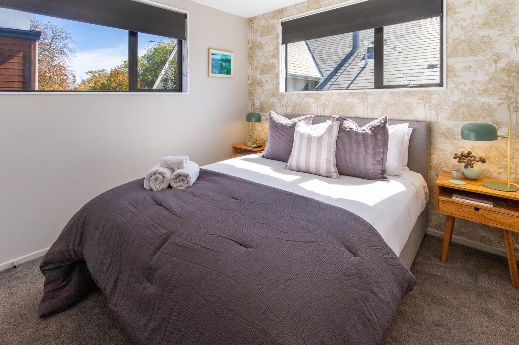 Latimer Square Luxe: 1Br W/ Sofa Bed ไครสต์เชิร์ช ภายนอก รูปภาพ