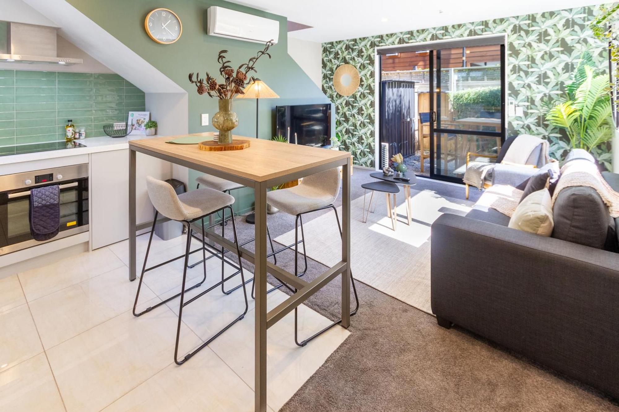 Latimer Square Luxe: 1Br W/ Sofa Bed ไครสต์เชิร์ช ภายนอก รูปภาพ